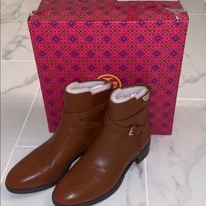 Tory Burch Brown Booties